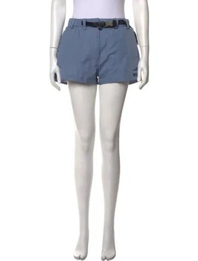 Pre-owned Prada 2026 Mini Shorts W/ Tags In Blue