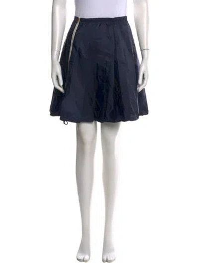 Pre-owned Prada 2026 Mini Skirt In Blue