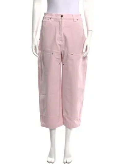 Pre-owned Prada 2026 Wide Leg Pants In Pink