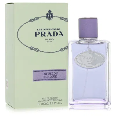 Prada 2pcs Combo Gift Set  Les Infusions De Figue By  Eau De Parfum Spray 3.3 oz For Women In Purple