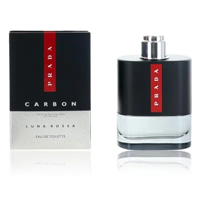 Prada 2pcs Combo Set  Luna Rossa Carbon By , 0.3 oz Edt Spray For Men In Multi