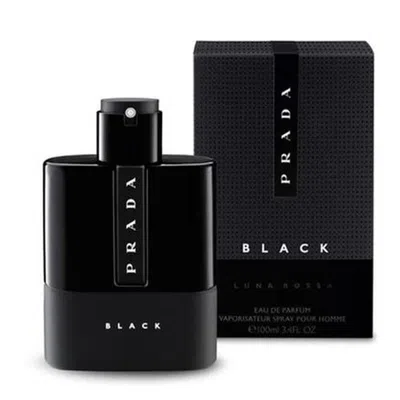 Prada 3.4 oz Black Luna Rossa Eau De Parfum For Men In White