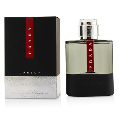 Prada 3.4 oz Men Luna Rossa Carbon Eau De Toilette Spray In Multi