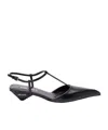 Prada 35 Calf Leather Pumps In Black