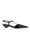 Prada 35 Calf Leather Pumps In Black