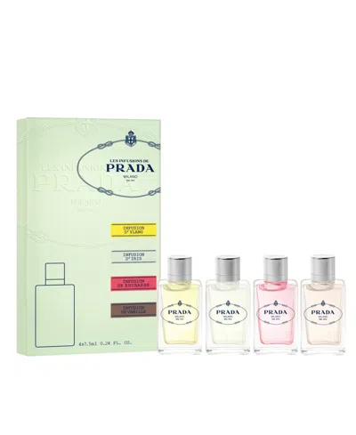 PRADA 4-PC. LES INFUSIONS GIFT SET, 0.24 OZ.