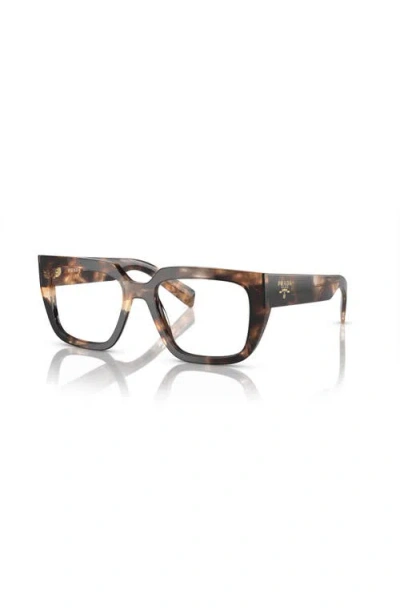 PRADA PRADA 50MM IRREGULAR OPTICAL GLASSES