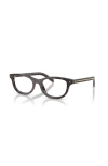 Prada 50mm Oval Optical Glasses In Multi