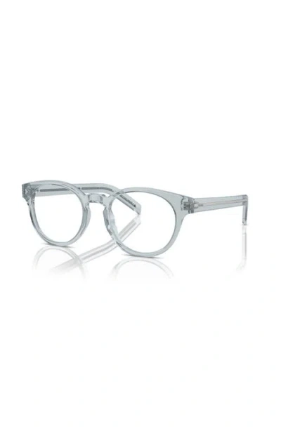 Prada 50mm Phantos Optical Glasses In Blue