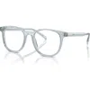 Prada Eyewear Phantos Frame Glasses In Gray