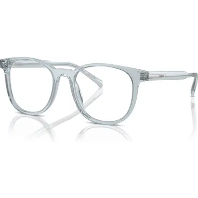 Prada 50mm Phantos Optical Glasses In Gray