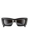 Prada 50mm Square Sunglasses In Black