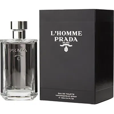 Prada 5.1 oz Lhomme Eau De Toilette Spray For Men In White