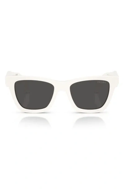 Prada 51mm Butterfly Sunglasses In Neutral