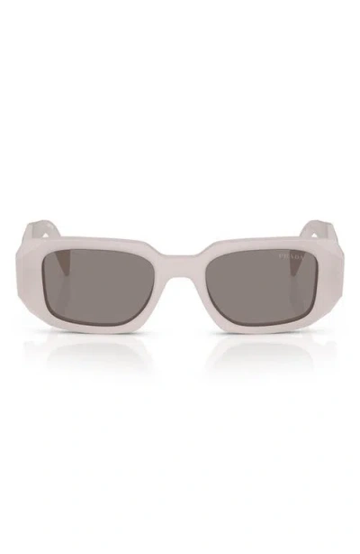 Prada 51mm Rectangular Sunglasses