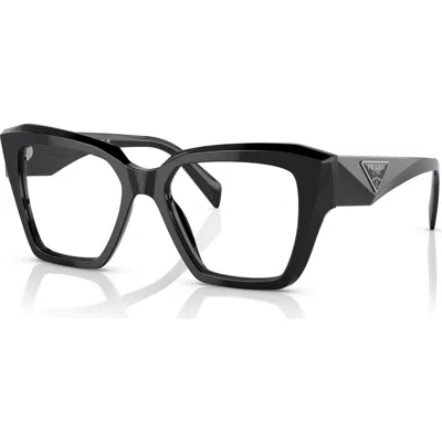 PRADA PRADA 51MM SQUARE OPTICAL GLASSES