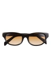 Prada D-frame Acetate Sunglasses In Brown