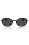 Prada 52mm Oval Sunglasses