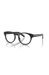 Prada 52mm Phantos Optical Glasses In Black