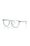 Prada 52mm Phantos Optical Glasses In Blue