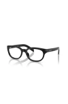Prada 52mm Phantos Optical Glasses In Pink
