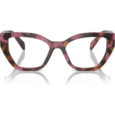 Prada 53mm Cat Eye Optical Glasses