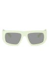 Prada 53mm Irregular Sunglasses In Pink