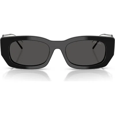 Prada 53mm Pillow Sunglasses In Purple