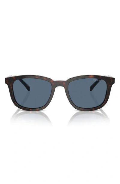 Prada 53mm Pillow Sunglasses In Brown