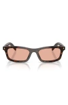 Prada 53mm Pillow Sunglasses In Gold
