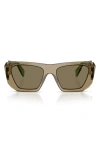 Prada 53mm Square Sunglasses In Brown