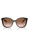 Prada 53mm Square Sunglasses In Gray