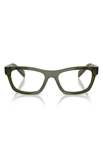 PRADA PRADA 54MM BUTTERFLY OPTICAL GLASSES