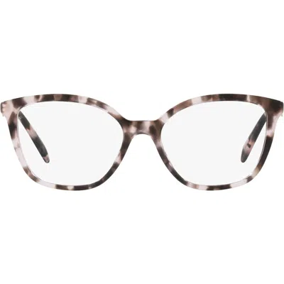 Prada 54mm Butterfly Optical Glasses In Multi