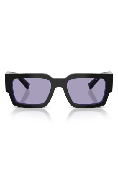 PRADA PRADA 54MM RECTANGULAR SUNGLASSES