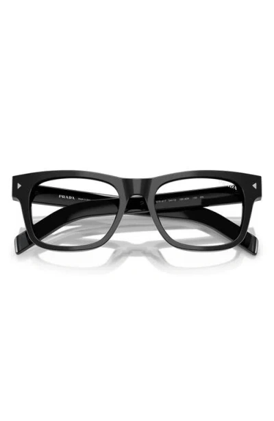 Prada 54mm Rectangular Sunglasses In Pattern