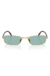 Prada 54mm Rectangular Sunglasses In Neutral