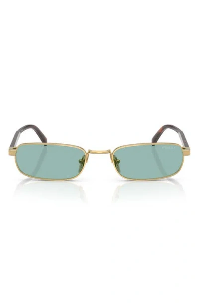 Prada 54mm Rectangular Sunglasses In Neutral
