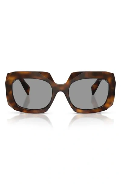 PRADA PRADA 55MM SQUARE SUNGLASSES