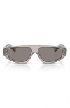 Prada 0pr C02s Translucent Acetate Sunglasses In Gray