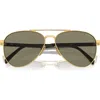 Prada 58mm Pilot Sunglasses