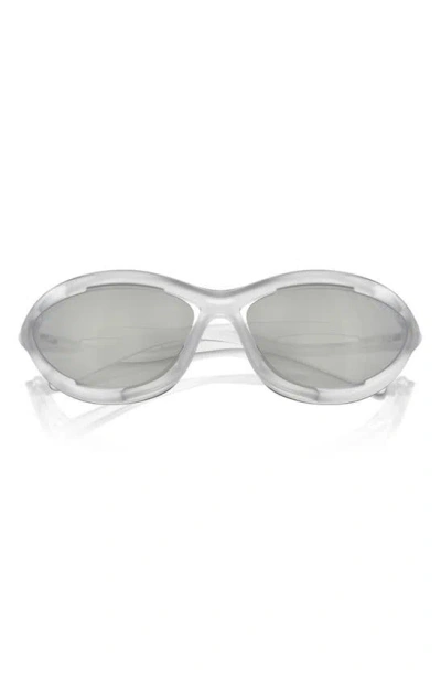 Prada 60mm Cat Eye Sunglasses In Crystal