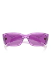 Prada 60mm Symbole Butterfly Sunglasses In Berry