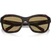 Prada 62mm Oversize Butterfly Sunglasses In Olive