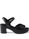 Prada 65mm Buckle-strap Platform Sandals