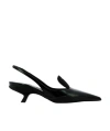 Prada 65mm Slingback Pumps In Black