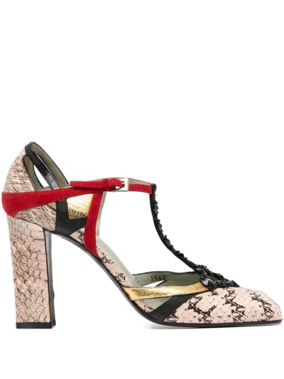 Pre-owned Prada 70mm Python Sandals