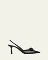 Prada Slingback Pumps In Black