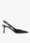 Prada Patent Pumps Pointed Toe High Heel In Multi
