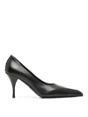 Manolo Blahnik Bb 70mm Lambskin Stiletto Pumps In Black
